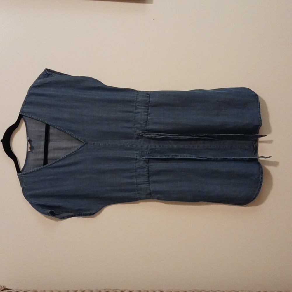 LOFT..blue denim romper..size xs